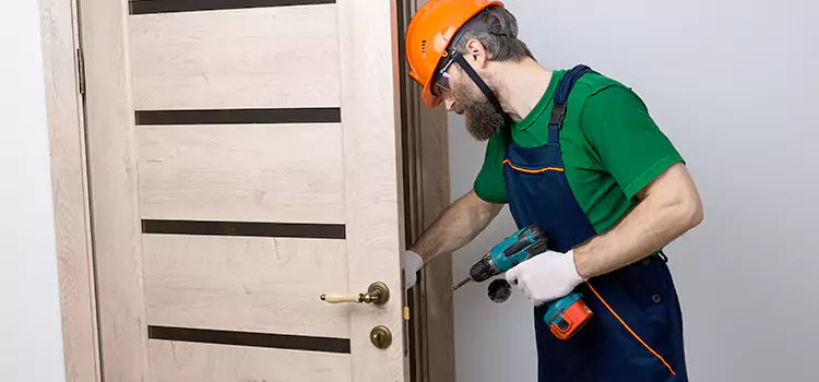 Replace Internal Door Handle with Lock Allen